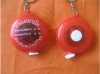 promotional mini tape measure keyring