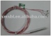 pt100 RTD with red sillicon rubber wire