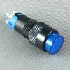 pushbutton switch with blue led