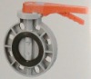 pvc handle butterfly valve