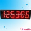 red led wall countdown timer