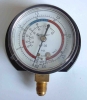 refrigeration gauge with back flange