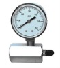 right connection gas pressure gauge