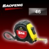 rubber cover tape measure with two stops