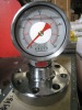 shock-proof pressure gauge
