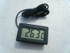 simple small digital thermometer panel temperature meter white color thermometer big quantity sold