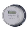 single phase socket round energy meter