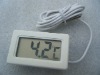 small size -50C---+99C digital panel mount refrigerator temperature meter