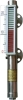 small type magnetic column over turn liquid level meters