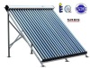 solar collector with heat pipe