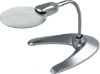 spring pipe magnifier lamp/Illuminated magnifier/magnifying glass/2.5X,6X