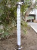stainess steel garden thermometer