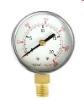 stainless steel case & glass dial face Pressure Gauge