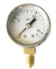 stainless steel case & glass dial face Pressure Gauge