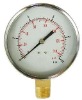 stainless steel & glass dial face Pressure Gauge