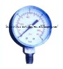 stainless steel & plastic lid Pressure Gauge