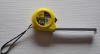 steel tape measure with plastic skin