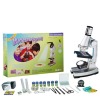 student microscope with plenty of accessories