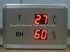 temperature display