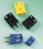 thermocouple connector , Male & Female,yellow black blue color