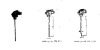 thermocouple without fixing device assembly thermocouple