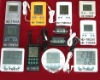 thermometer, thermometre, thermograph, thermoscope, thermosensor, temperature indicator, humidity indicator