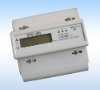 three phase DIN Rail electricity meter