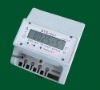 three phase din rail meter