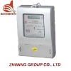 three phase electronic carrier meter with LCD