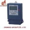 three phase electronic multifunction watt hour meter