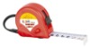 three stops steel measuring tape