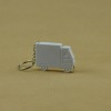 truck shape mini tape measure keychain holder