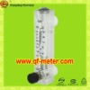 valve adjustable arcylic flow meter