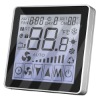 weekly programmable high-sensitivity touch screen thermostat