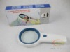 white Illuminated magnifier with handle