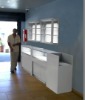 white glossy wood jewelry store display counter,jewelry display cabinet