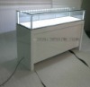 white glossy wooden watch display counter/watch display showcae in watch strore