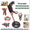 wholesales detecting 3- 5meters waterproof minelab metal detector with high sensitivity