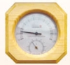 wooden thermo-hygrometer