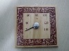 wooden thermometer