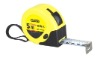 yellow case steel measuring tape with pvc material