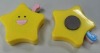 yellow color star shape waist tape measure(for weight loss product)