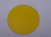 yellow optical glass blank